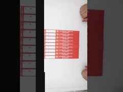 高級スタイル フルカラー印刷 配列番号バーコード付きのタイベック腕帯