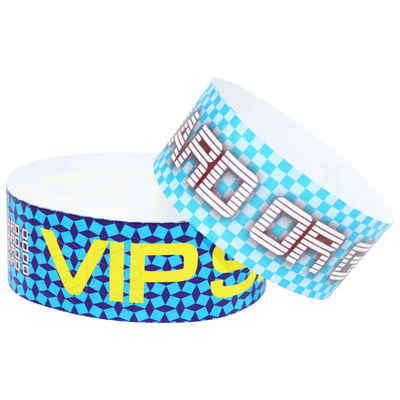 軽量 オーダーメイド 印刷 Tyvek 腕帯 ロゴ 白 赤 青 全色