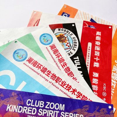 0.5mm 厚さ パントーン色をカスタマイズしたコンペティション識別番号