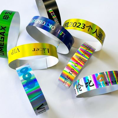 オーダーメイド イベント ブレスレット 輝くレーザー 輝き パーティー 活動 ブレスレット 大人の子供向け