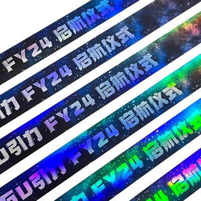 イベント カスタムコンサート 音楽祭 ネオンレインボー 輝くレーザー プロモーション紙の腕帯