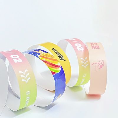 番号付き イベント タイベック紙の腕帯 耐久性 防水 イベントパーティーのミーティング 簡単 アクセス制御