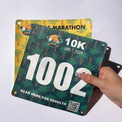 陸上競技 布のプレート マラソン選手 ランニング番号 本 レース番号 布の番号 スチッカー デジタル