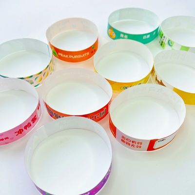 防水型タイベック 腕帯 大量注文や特別イベント用にカスタマイズ