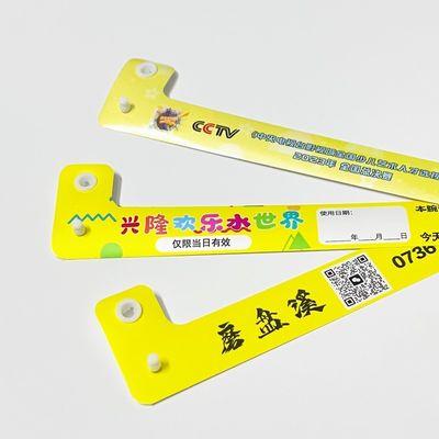会議参加者の識別のためのカスタマイズされたビニールPVC L型腕帯